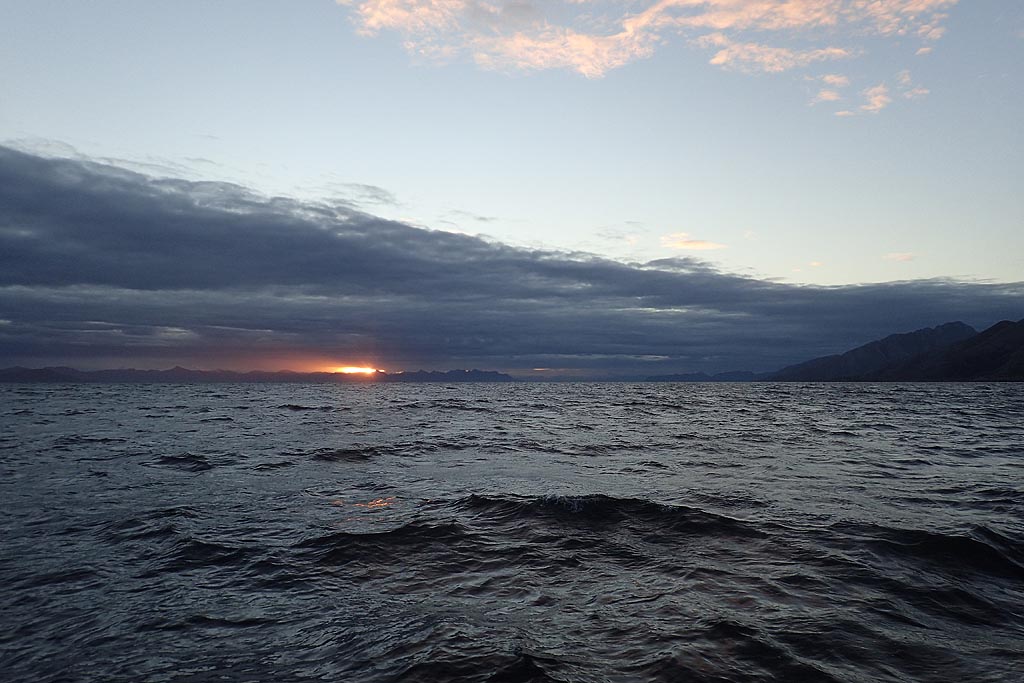 Sonnenaufgang Magellan