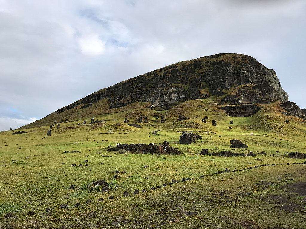  13 Moai Wiese