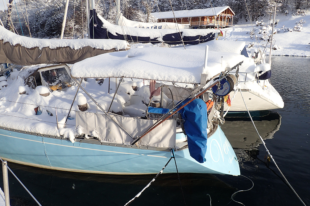VERA im Schnee